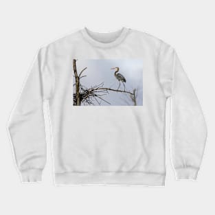 Heavenly Heron Crewneck Sweatshirt